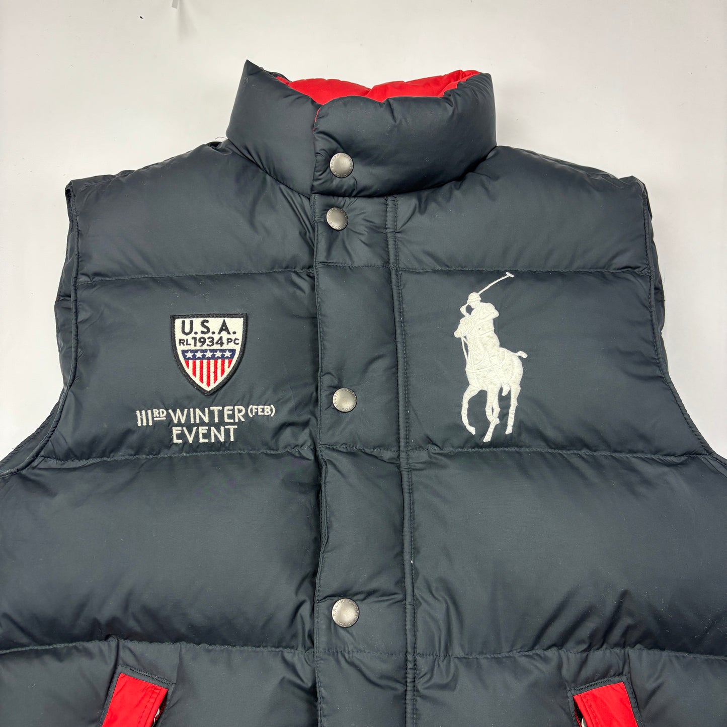 Vintage Ralph Lauren USA Pufferweste (M)